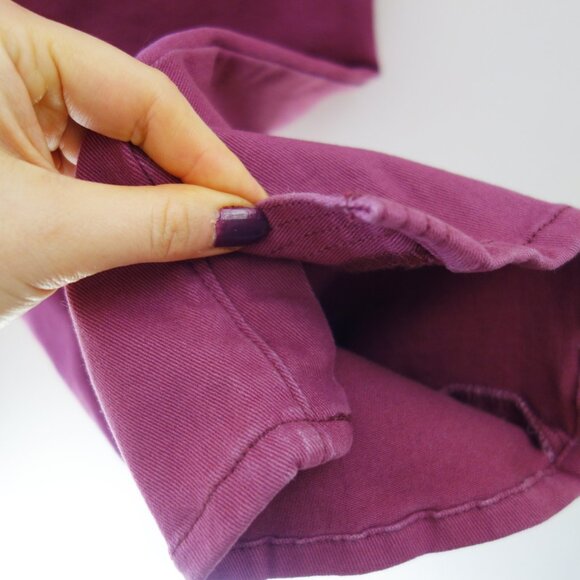 Gloria Vanderbilt Women's Amanda Capri Jeans Mauve Pink W28-29 NWT! - Picture 10 of 14